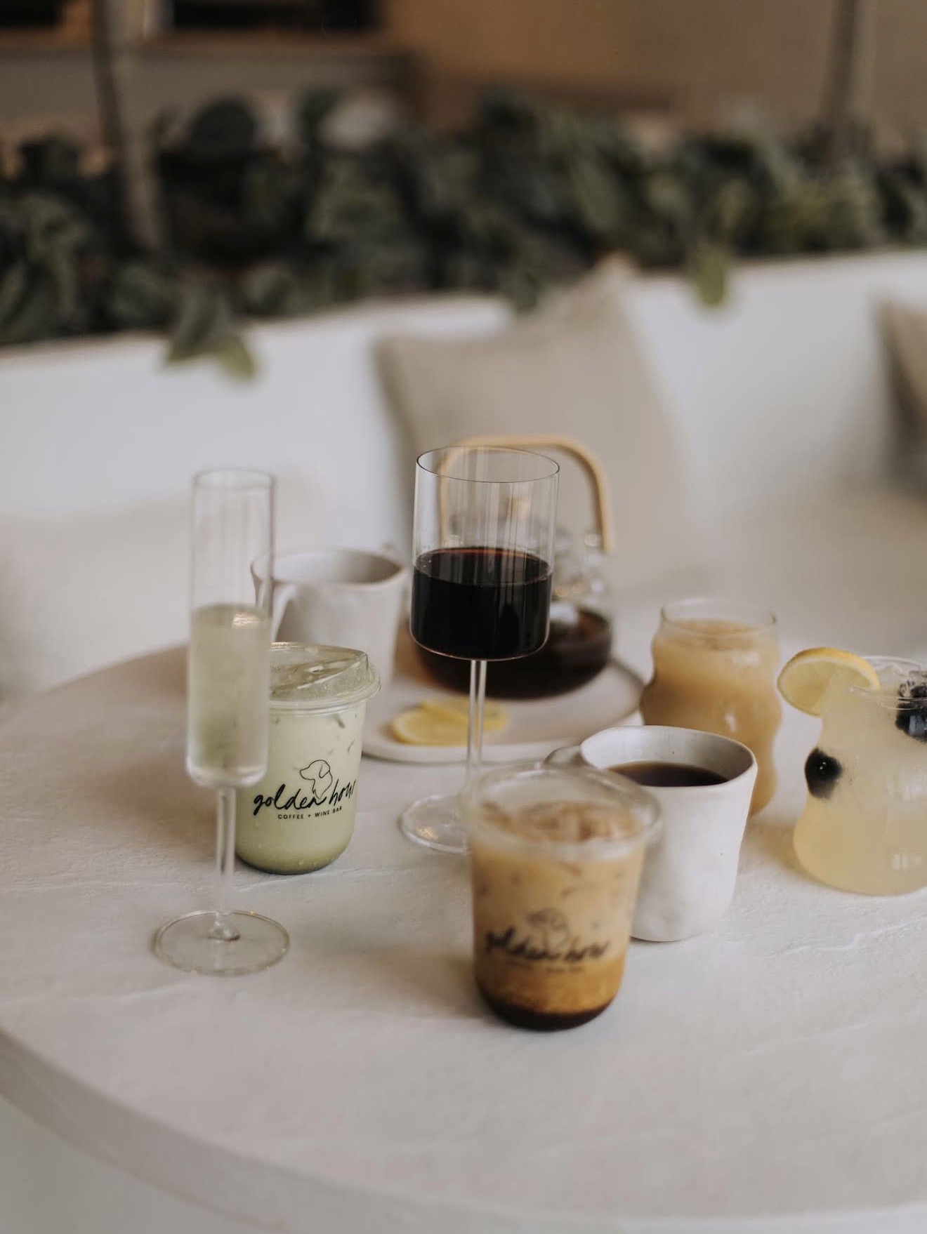 Golden Hour Coffee + Wine